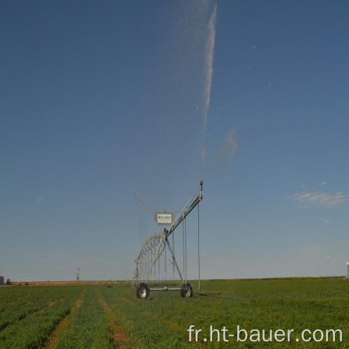 Système d&#39;irrigation à pivot central de roue Bauer